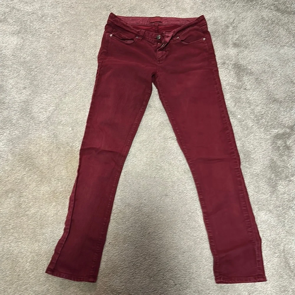 Paige jeans. Color Raspberry. Very stretchy! - Picture 1 of 6